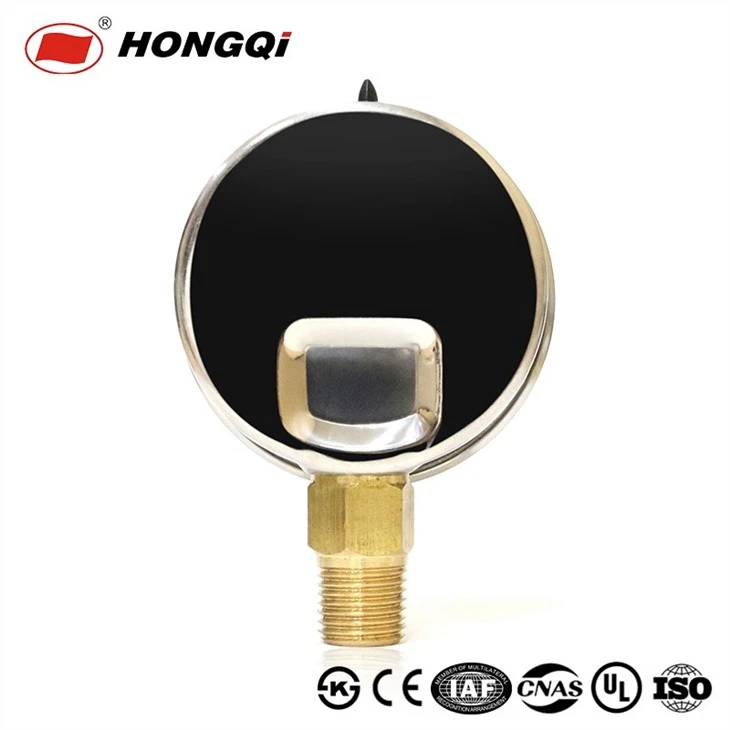 Bourdon Style Pointer Display Pressure Gauge