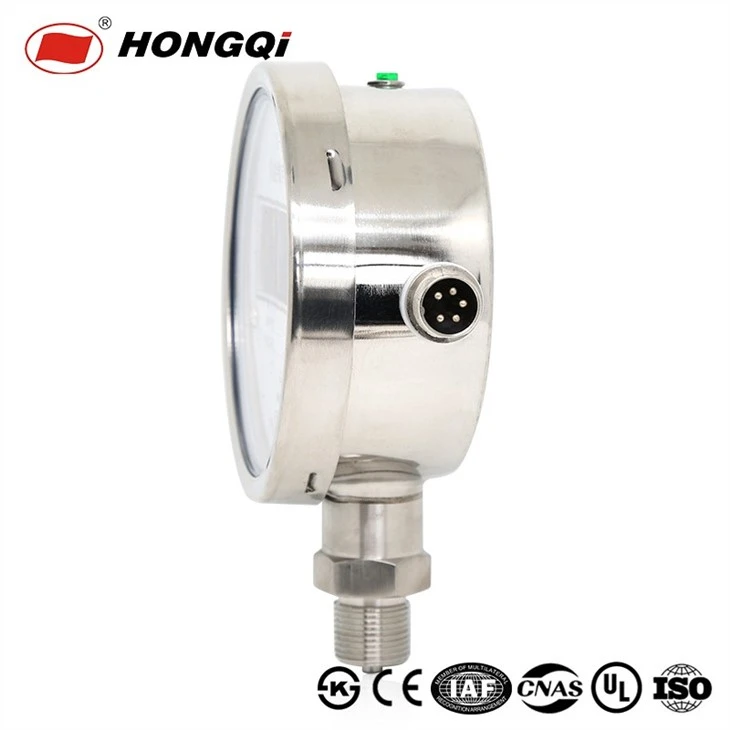 Accuracy Class 0.1% Digital Pressure Gauge With Full View LCD Screen