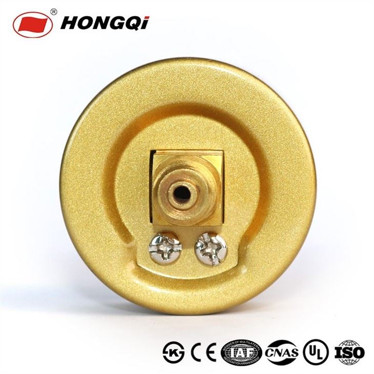 Dia40mm Y-40 Axial Type Painted Steel General Pressure Gauge