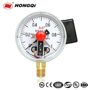 100 mm OEM dizaino magnetinis elektrinis kontaktinis slėgio matuoklis